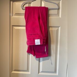 COPY - Talbots corduroy pink tall
